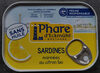 Sardines marinees au citron bio - Produit