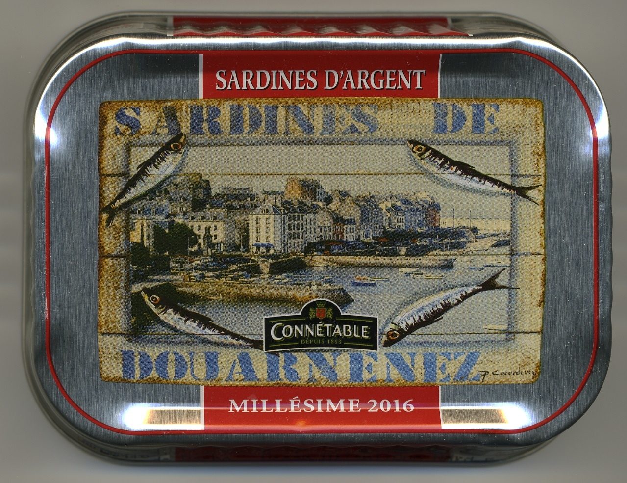 Sardines d'Argent Millésimées à l'Huile d'Olive vierge extra - Produit