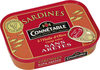 Sardines sans arêtes huile  olive v.e. CBLE 115g - Produit