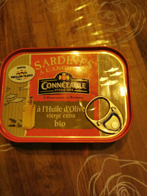 SARDINES PFR CBLE OLIVE BIO 135G - Recycling instructions and/or packaging information - fr