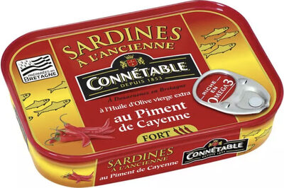 Sardines à l'ancienne au Piment de Cayenne - Produit