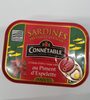 Sardines au Piment d'espelette doux - Product