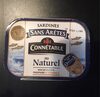 Sardines sans arêtes au naturel - Producto