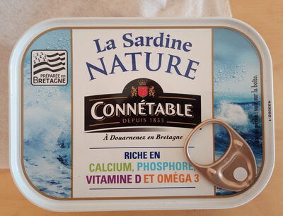 Sardine nature - Produit