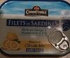 Filets de sardines marinade citron bio sans huile - Produit