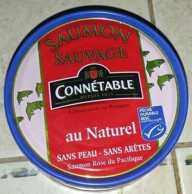 Saumon sauvage au naturel - Product - fr