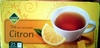 Thé noir aromatisé citron - Produkt