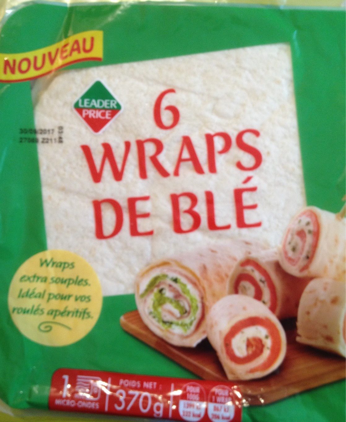 Wraps de Blé - Produit