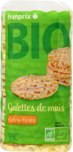 galettes maïs bio - Product - fr