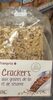 Crackers graines de lin et de sesame - Produkt