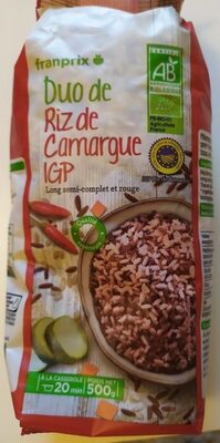 Duo de riz camargue bio - Produit
