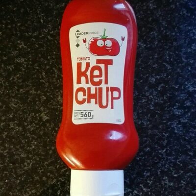 Ketchup - Tableau nutritionnel - en