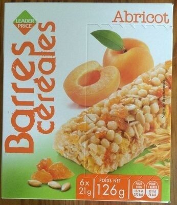 Barres céréales Abricot - Product - fr