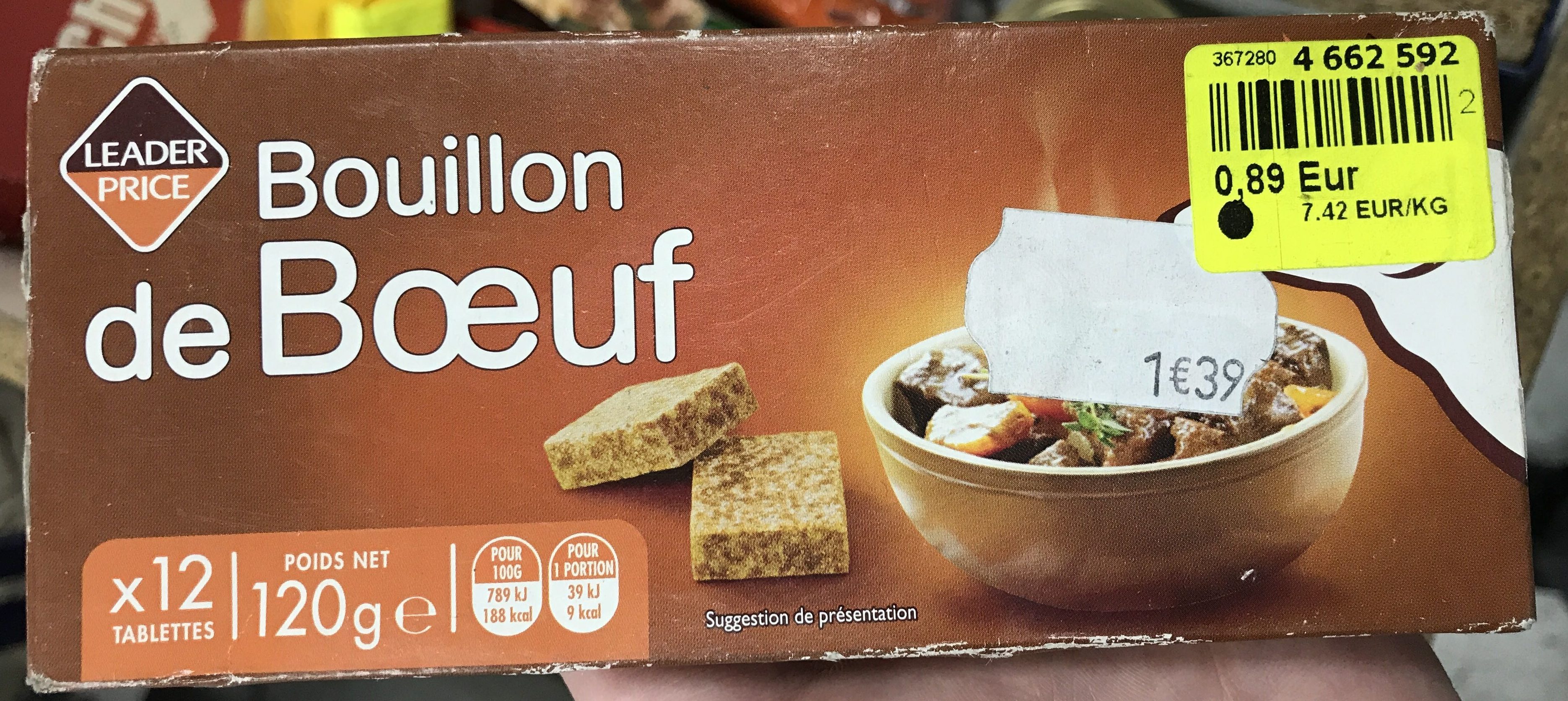Bouillon de Bœuf - Product - fr