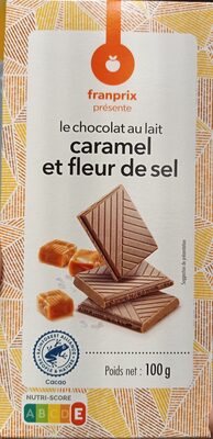 Chocolat au Lait Caramel et Fleur de sel - Product - fr