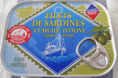 Filets de Sardines à l'huile d'olive vierge extra - Product - fr