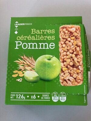 Barre cerealieres Pomme - Produit