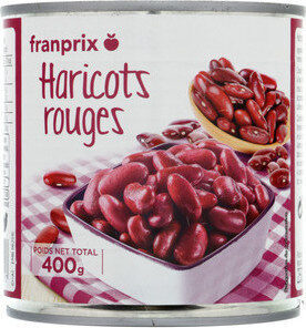 haricots rouges cuits - Produit