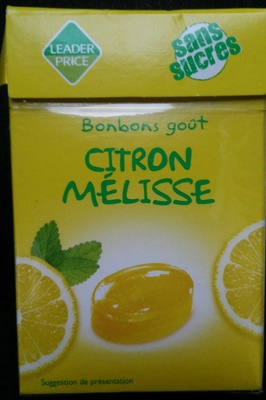 Bonbons goût citron mélisse - Product - fr