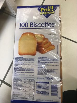 100 biscottes - Product - fr