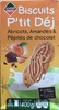 Biscuits P'tit Déj Abricots, Amandes et Pépites de chocolat - Produkt