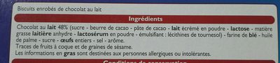 Choco sticks - Ingredients - fr