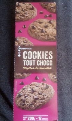 Cookies Tout Choco - Pépites de chocolat - Produit