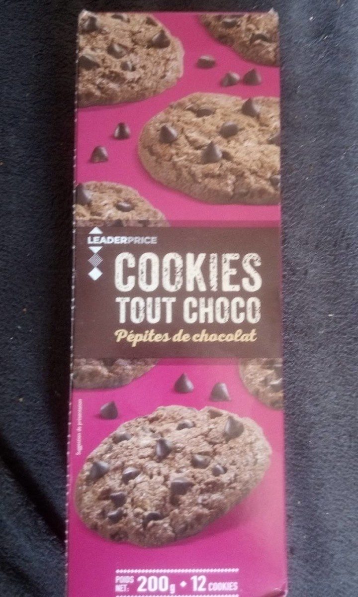 Cookies Tout Choco - Pépites de chocolat - Produit