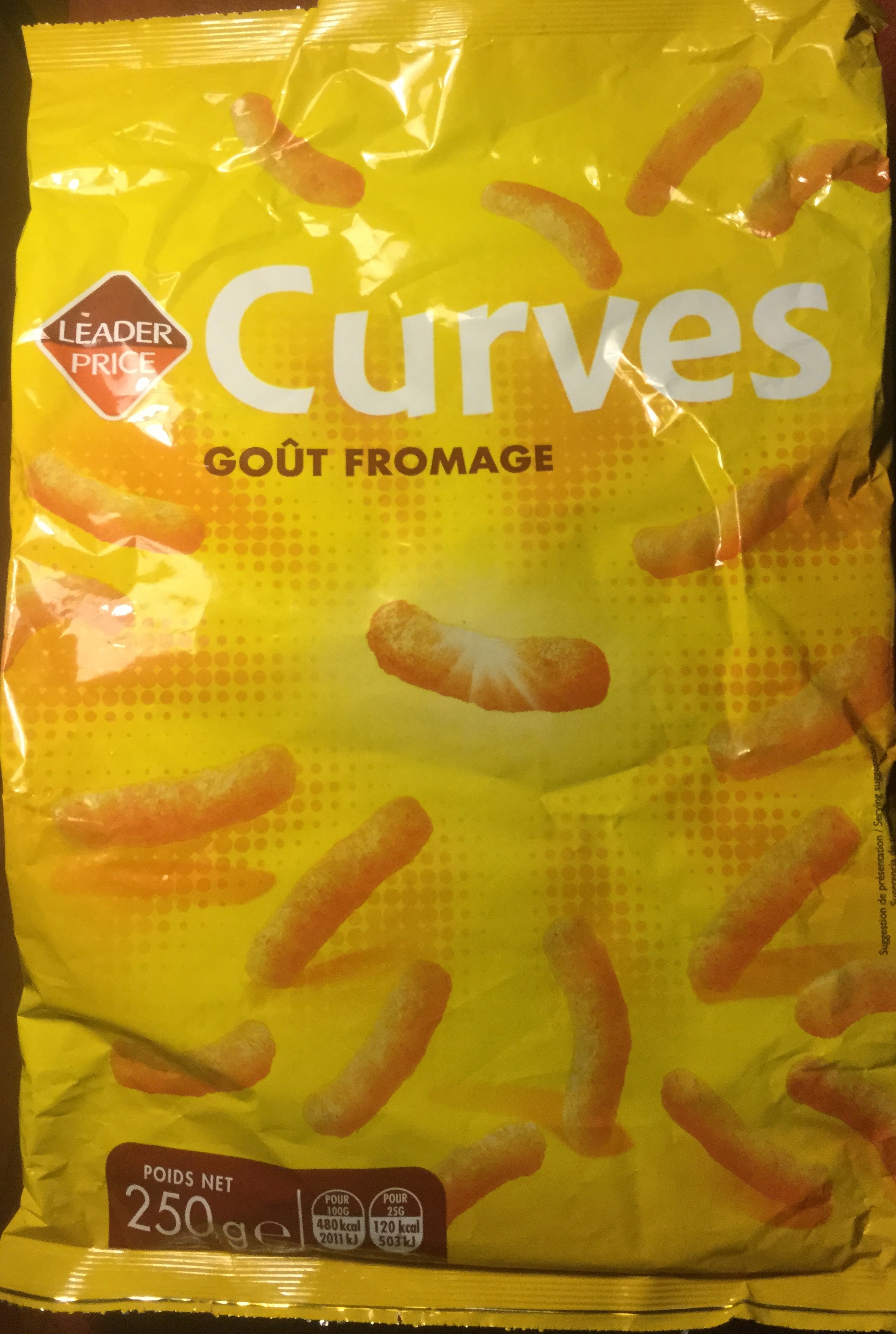 Curves goût fromage - Producte - fr
