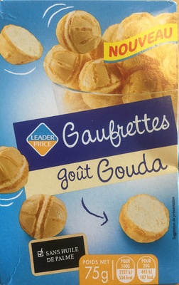 Gaufrettes goût Gouda - Product - fr