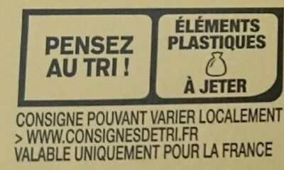 Salade poulet emmental - Recyclinginstructies en / of verpakkingsinformatie - fr