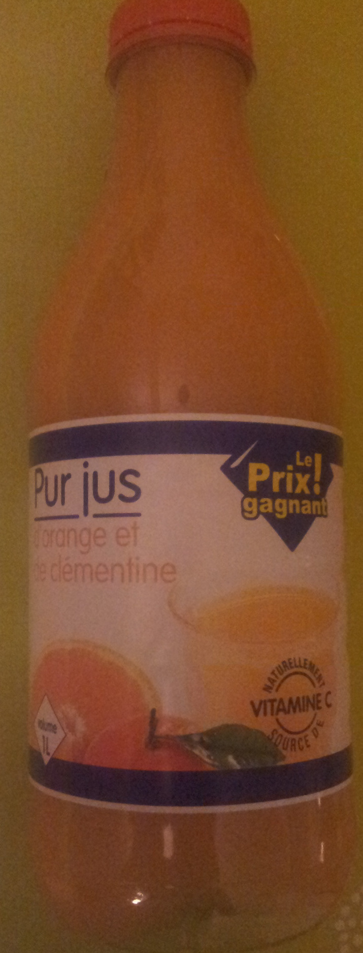 Pur jus d'orange et de clémentine - Product - fr