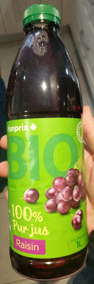 100 % pur jus de raisin bio - Product - fr