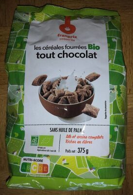 Céréales fourrées Bio tout chocolat - Produkt - fr