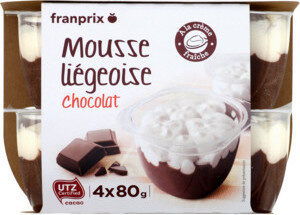 mousse liegeoise chocolat - Produit