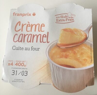 Crème Caramel aux Oeufs extra-frais - Producto - fr