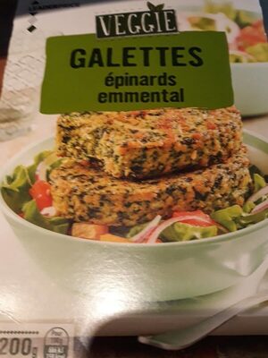 Galette épinards emmental - Product - fr