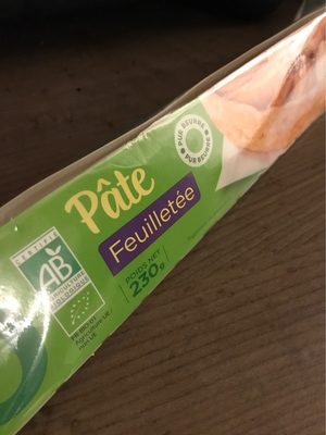pate feuilletee pur beurre bio - Produit
