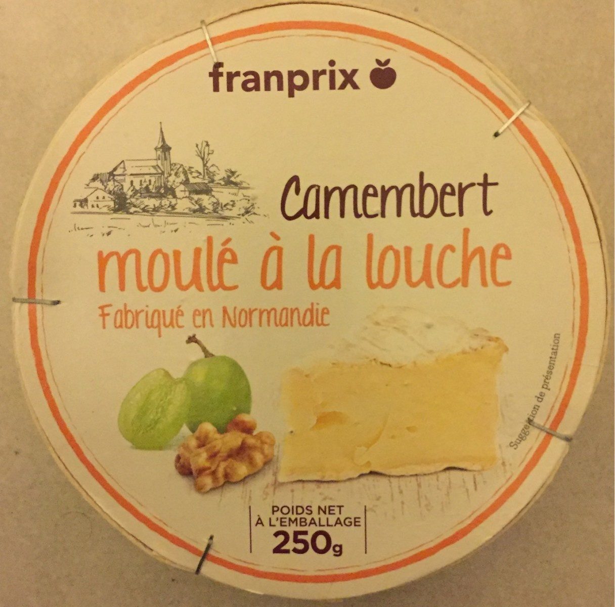 Camembert moulé à la louche - Product - fr