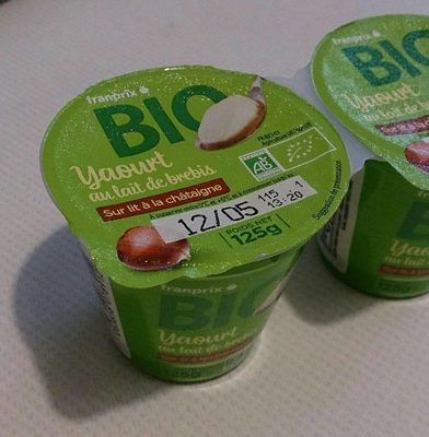 yaourt brebis châtaigne bio - Product - fr