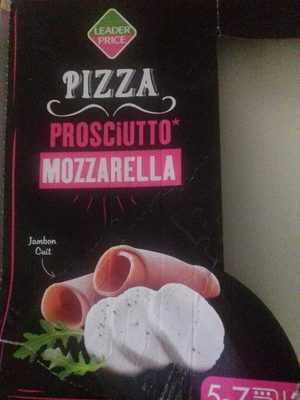 Pizza Prosciutto Mozzarella - Product - fr
