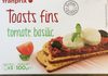 Toasts fin tomate basilic - Produit