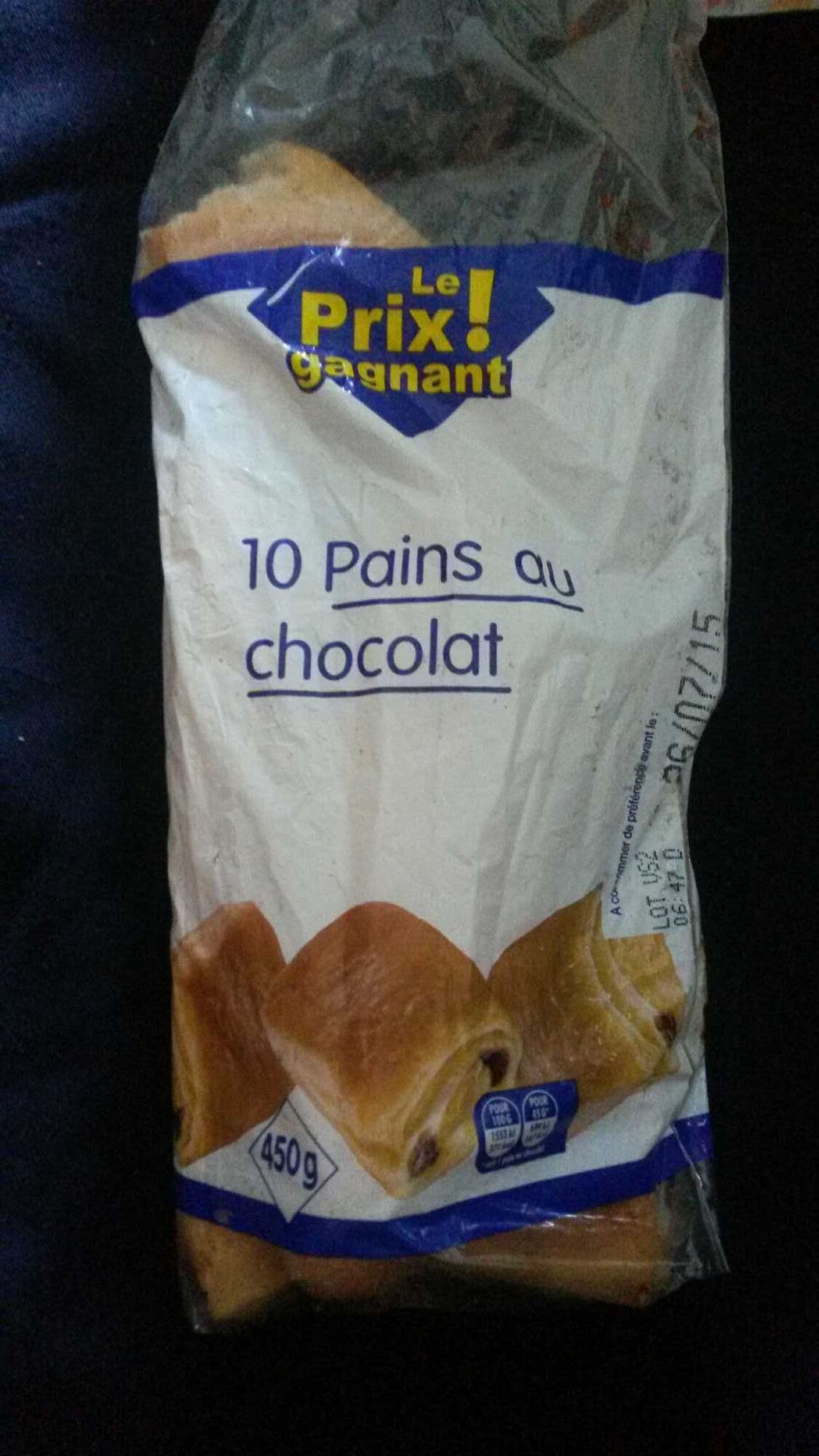 10 pains au chocolat - Product - fr