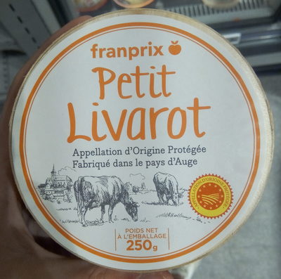 Petit Livarot AOP (21 %MG) - Product - fr