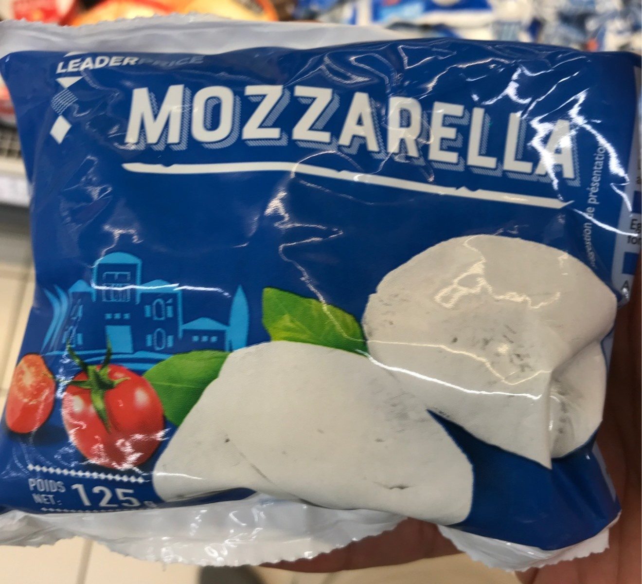 Mozarella 125g - Produkt - fr