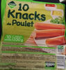 10 Knacks de Poulet - Producte