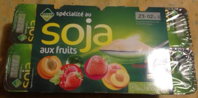 Spécialité au Soja aux fruits - Produit