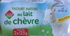 Yaourt nature au lait de chèvre - Product
