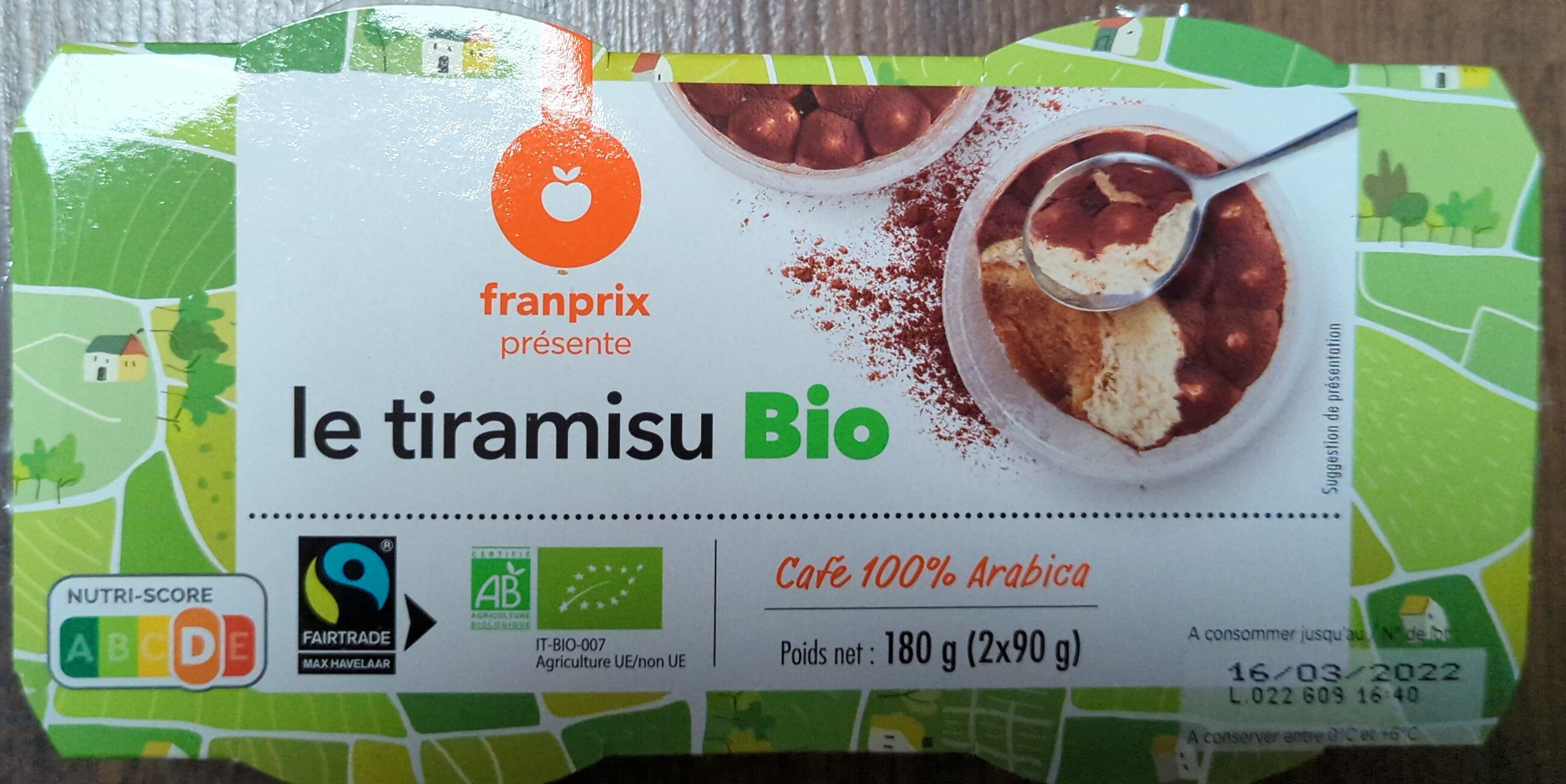 Le Tiramisu Bio - Producto - fr