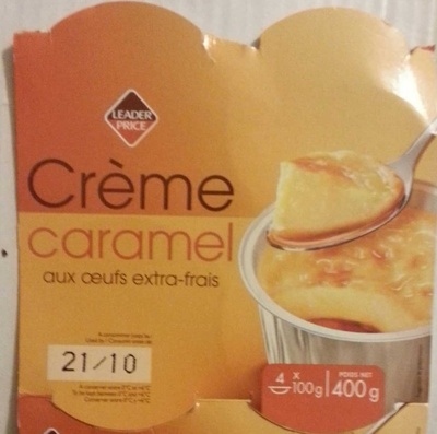 Crème caramel aux œufs extra-frais - Producto - fr